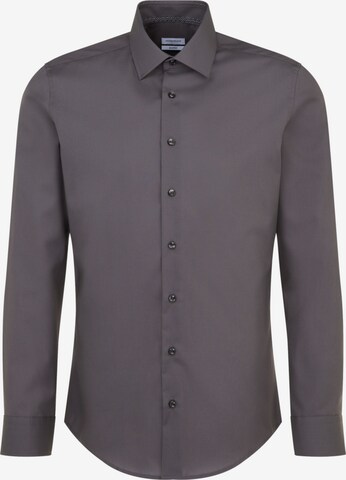 SEIDENSTICKER Business Shirt in Grey: front