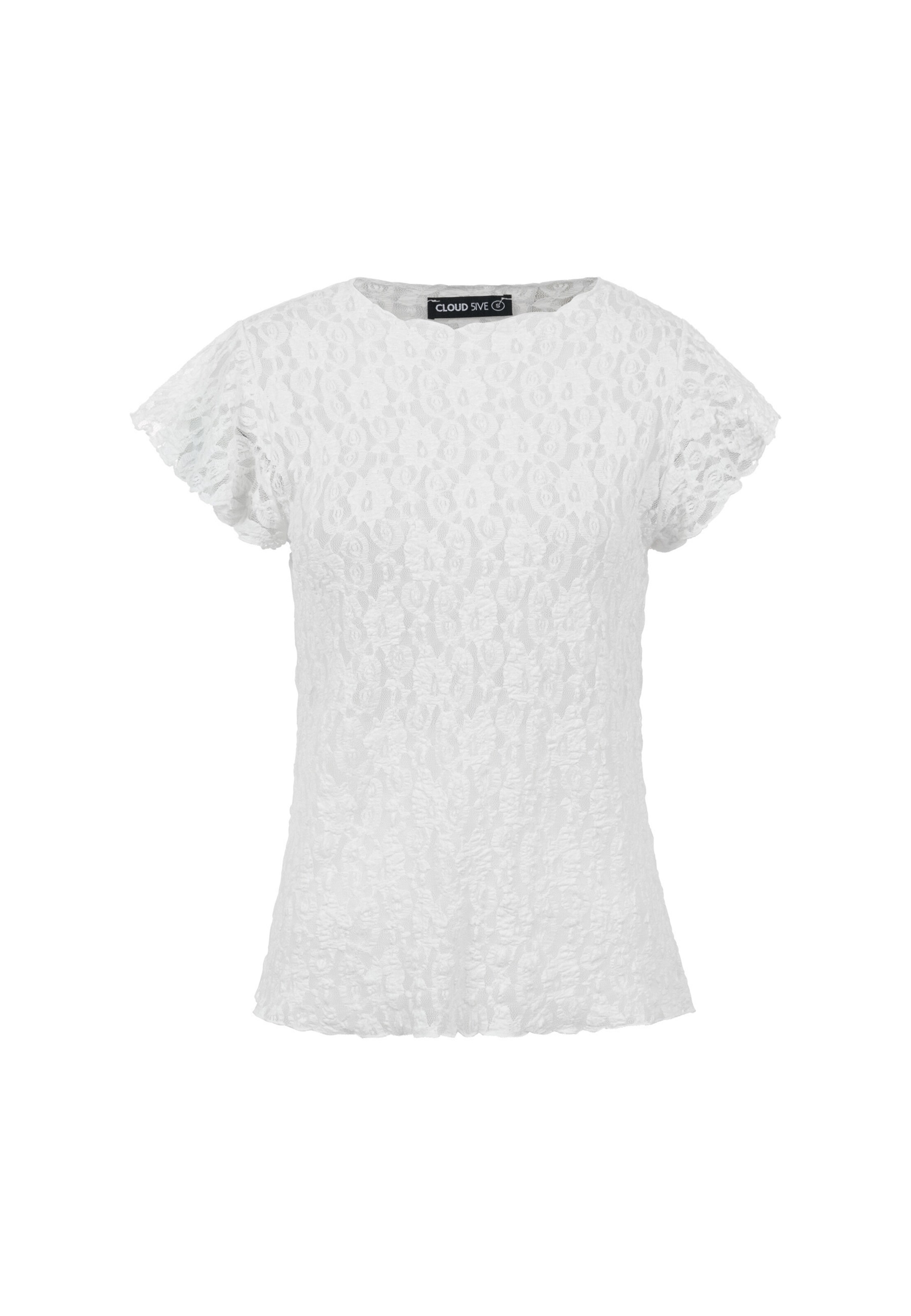 Cloud5ive T-Shirt in Weiß: Vorderseite