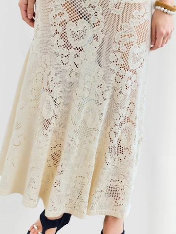 Résumé - Falda ' NoraRS ' en blanco: frente