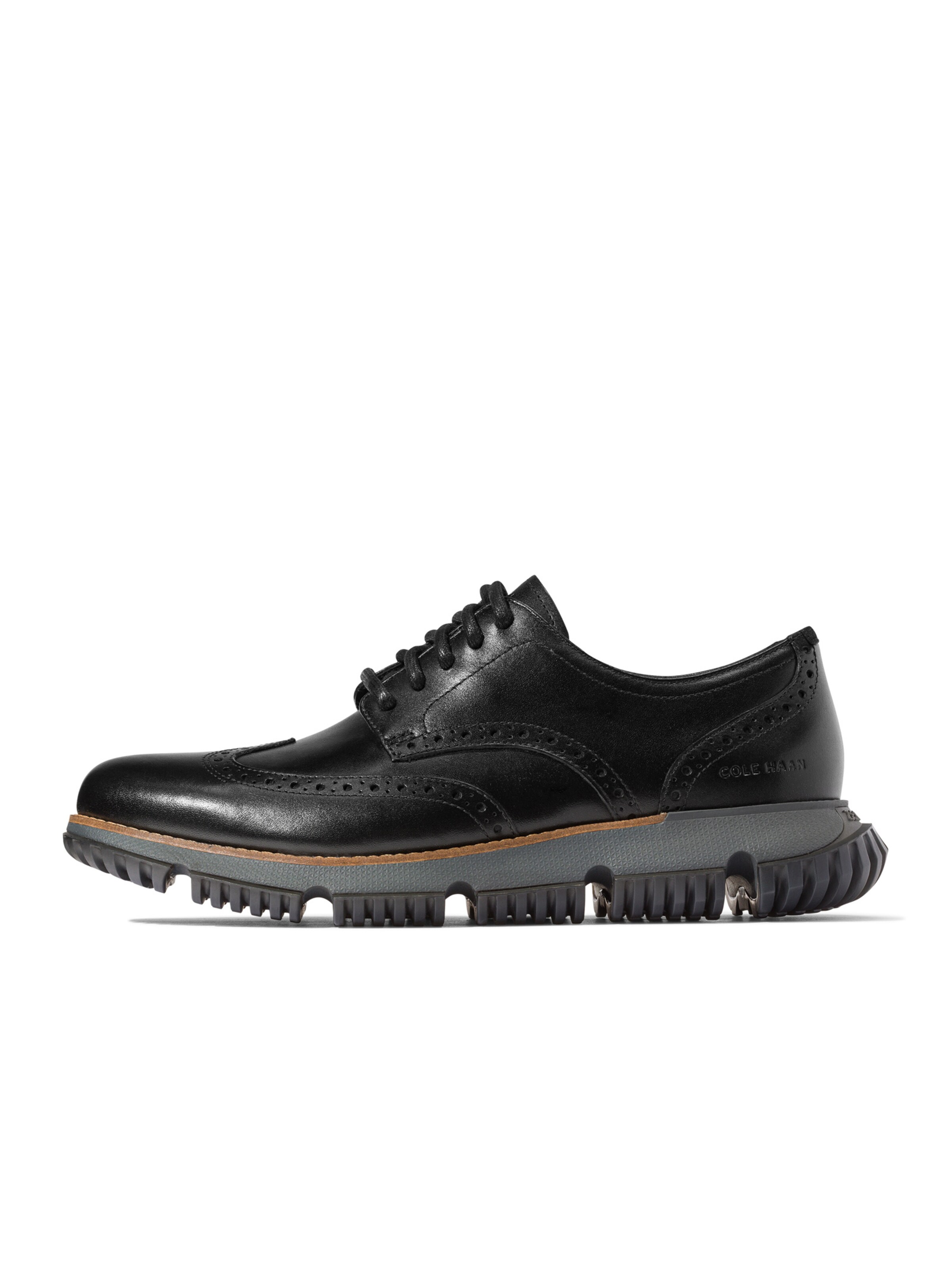 Chaussure de sport à lacets '4.ZEROGRAND WINGTIP' Cole Haan en noir : devant