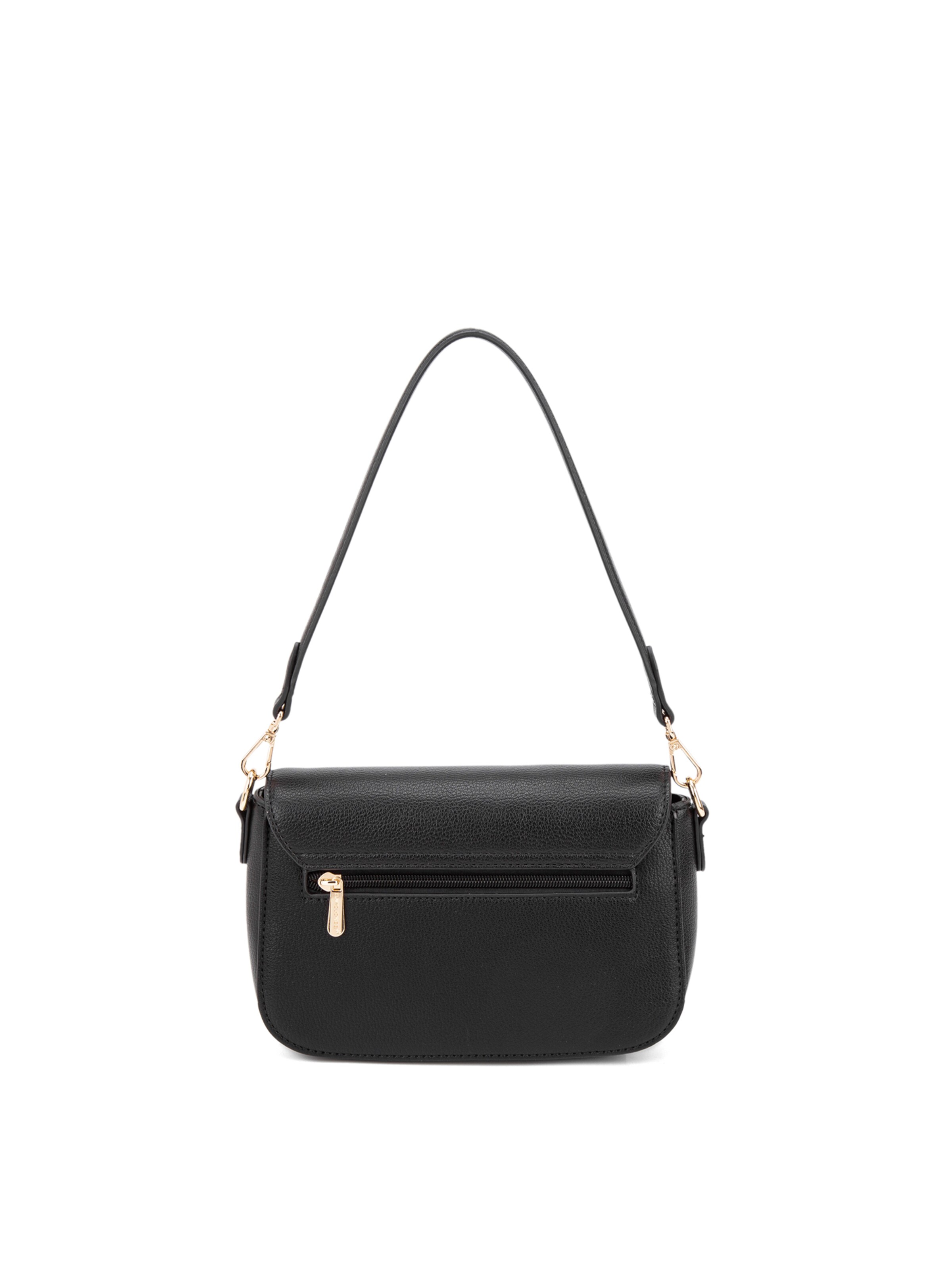 Borsa a spalla 'Borsa a spalla Celestia Elite pelle vegana PU - Chiusura zip' di David Jones in nero
