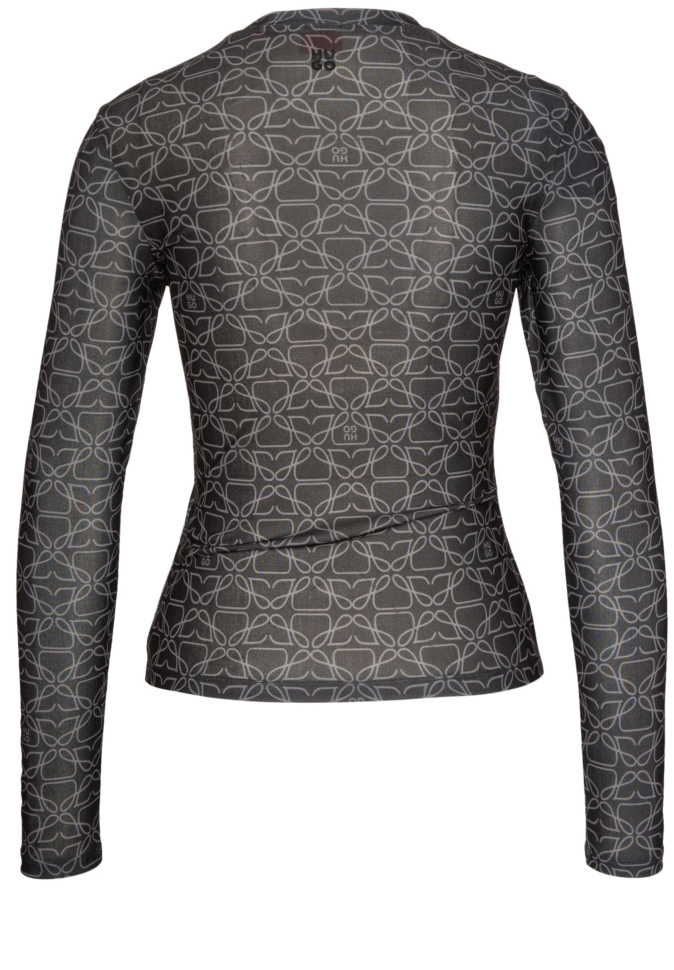 HUGO Shirt 'Diralina' in Schwarz