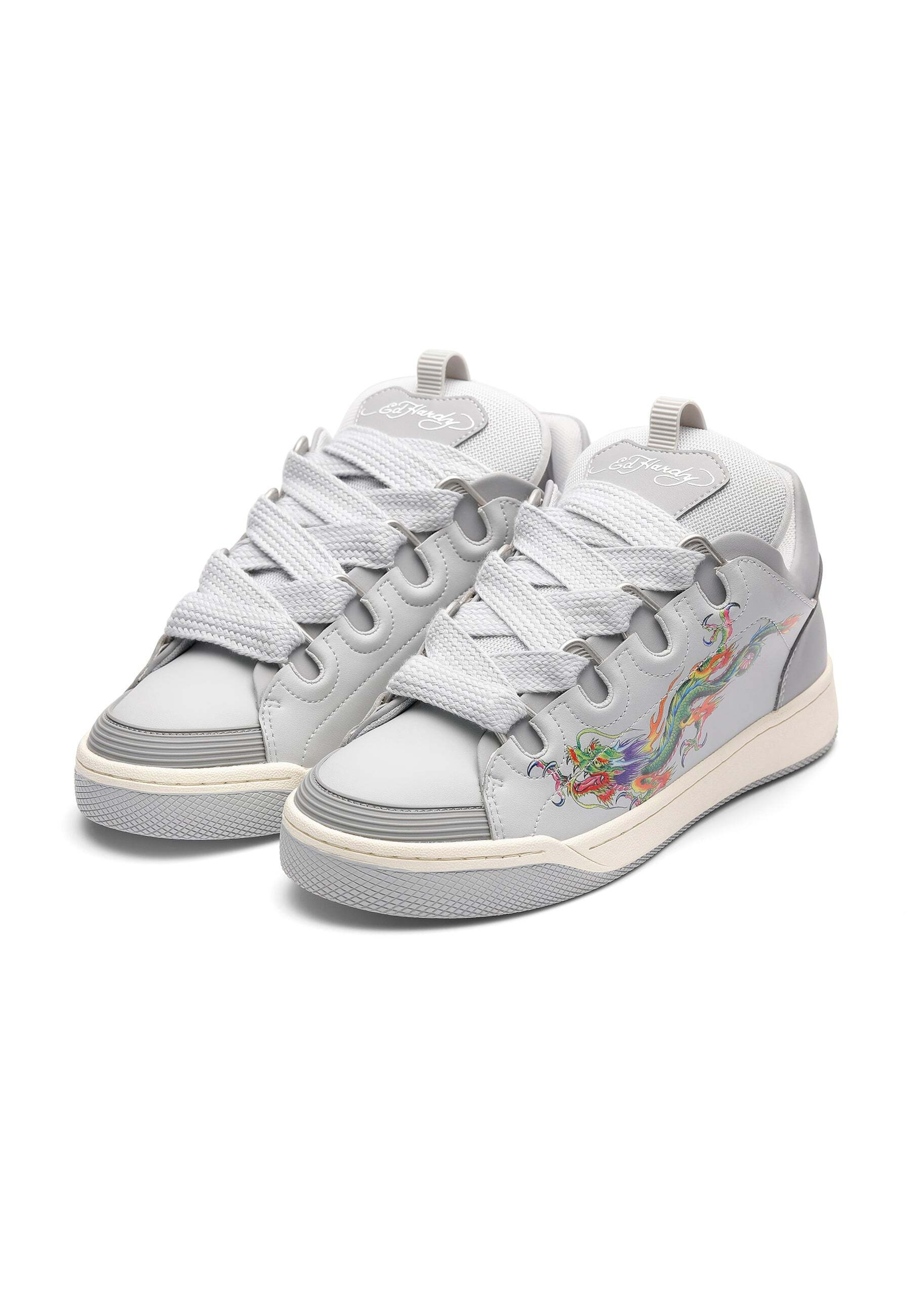 Ed Hardy Sneaker low i grå: forside