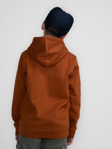 Petrol Industries Sweatshirt 'Fishhook' in Brown