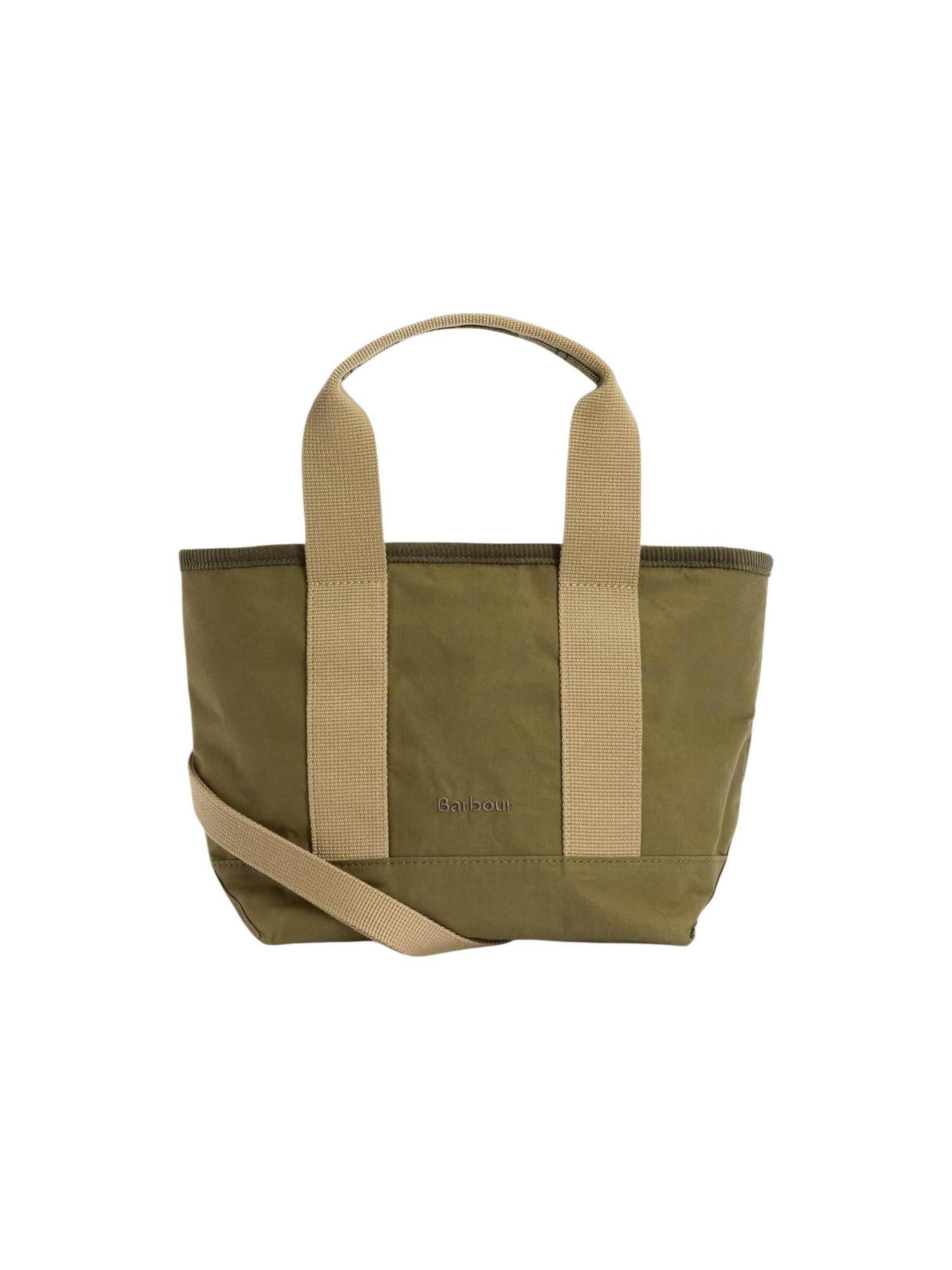 Barbour - Bolso de hombro 'MINI MYA TOTE LBA0523' en verde: frente