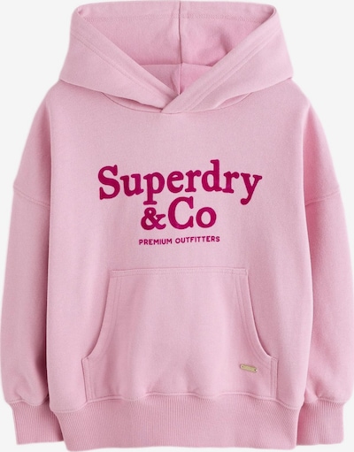 Superdry & Co Sweatshirt 'Essentials' in 98 in rosa / rot, Produktansicht