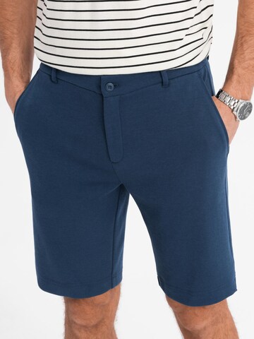Slimfit Pantaloni di Ombre in blu