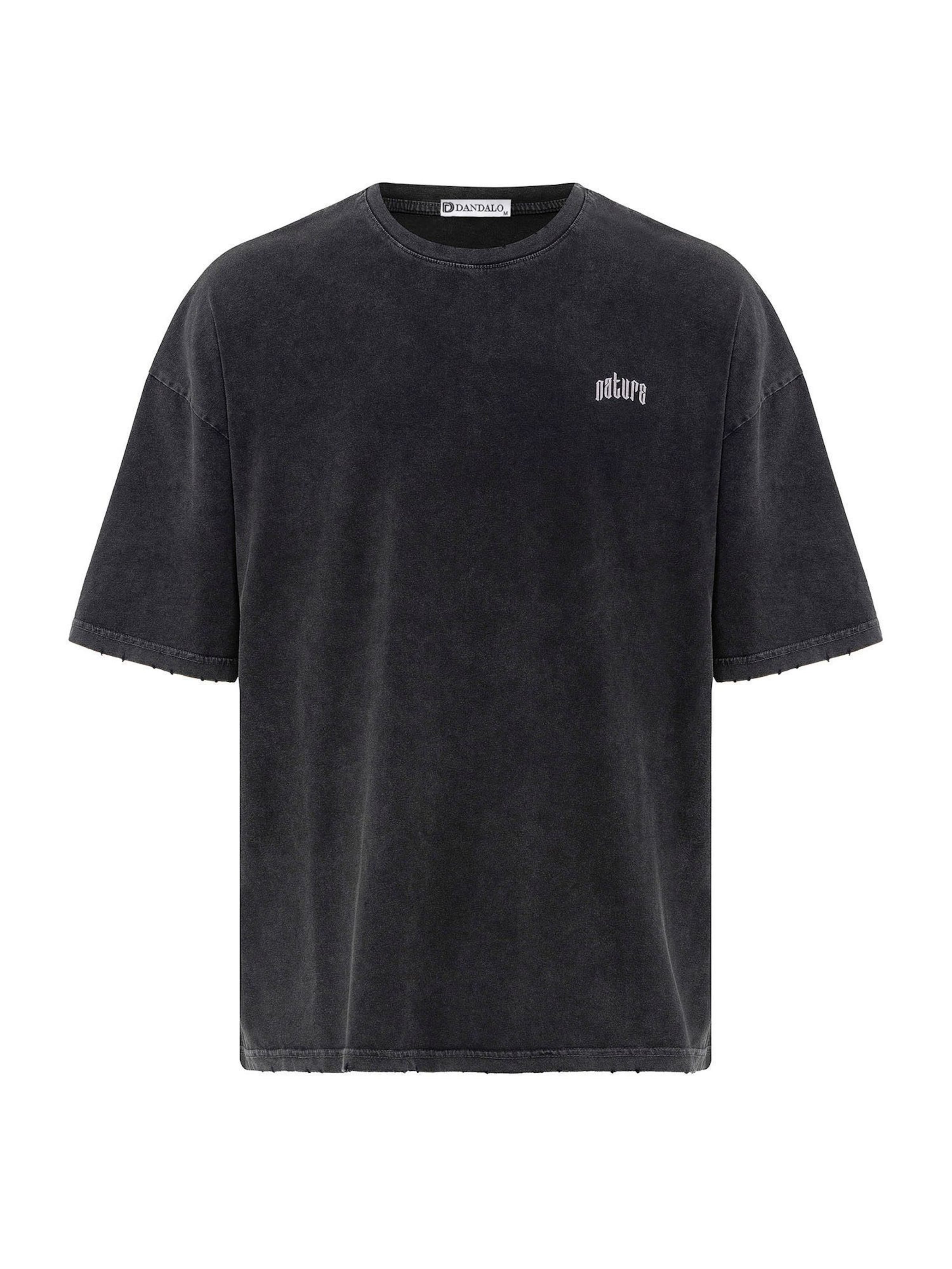 juoda Dandalo Marškinėliai: priekis