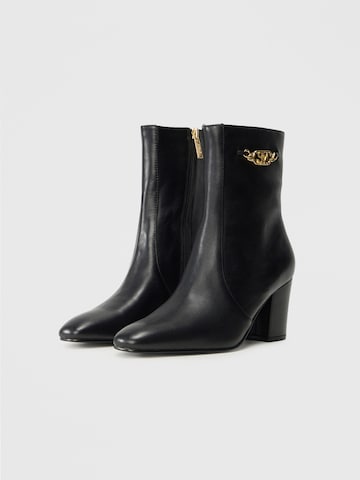 Botine 'Geneeva' de la STEVE MADDEN pe negru: față