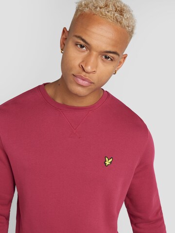 Lyle & Scott Μπλούζα φούτερ σε κόκκινο