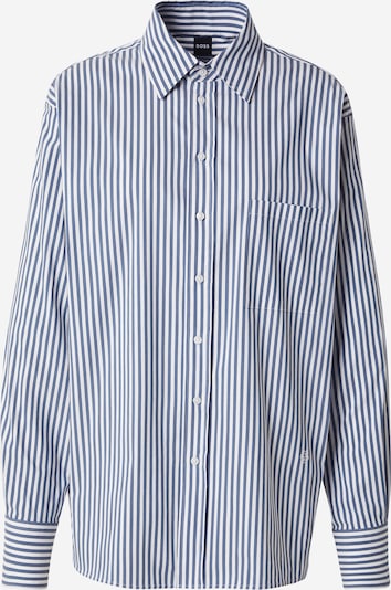 Palaidinė 'Saturday_1' iš BOSS, spalva – šviesiai mėlyna / balta, Prekių apžvalga