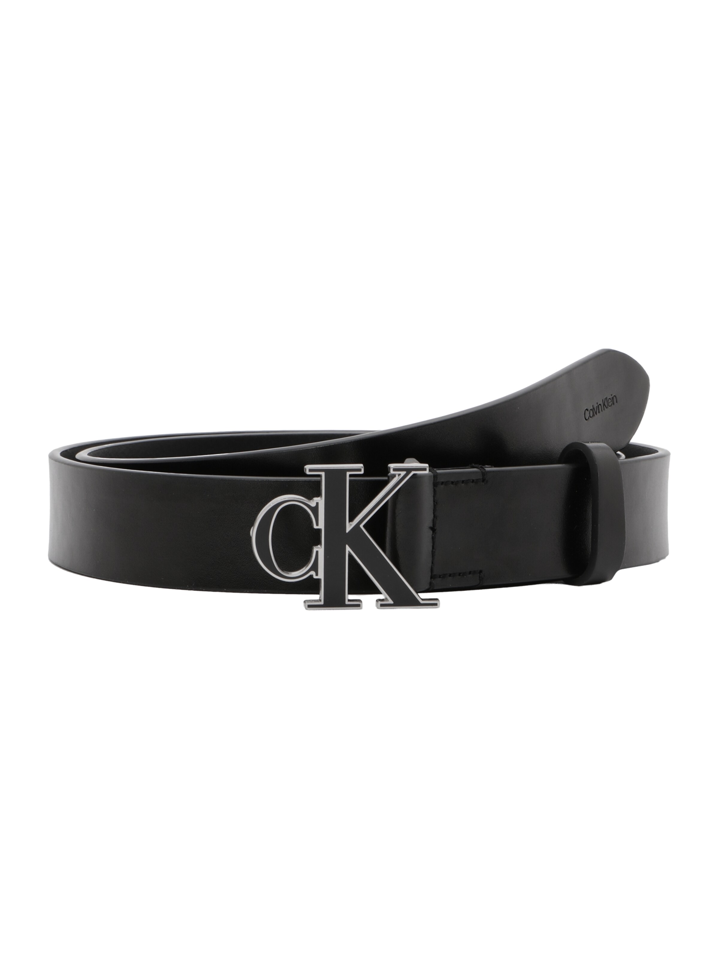 Calvin Klein Pas v velikosti 70  | črna / srebrna barva, Prikaz izdelka