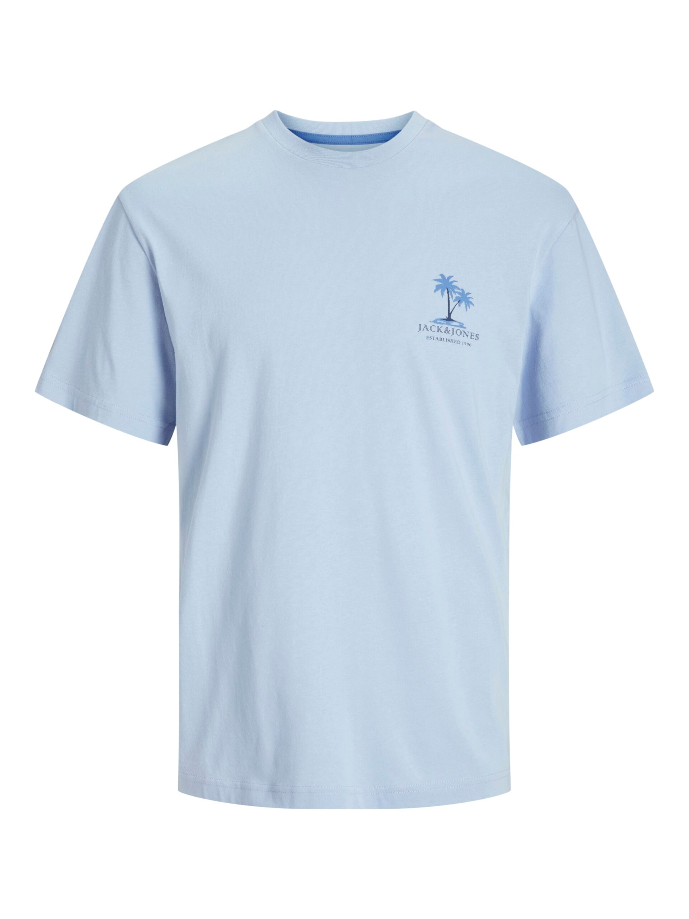 JACK & JONES Shirt 'Summer Vibes' in Blue: front