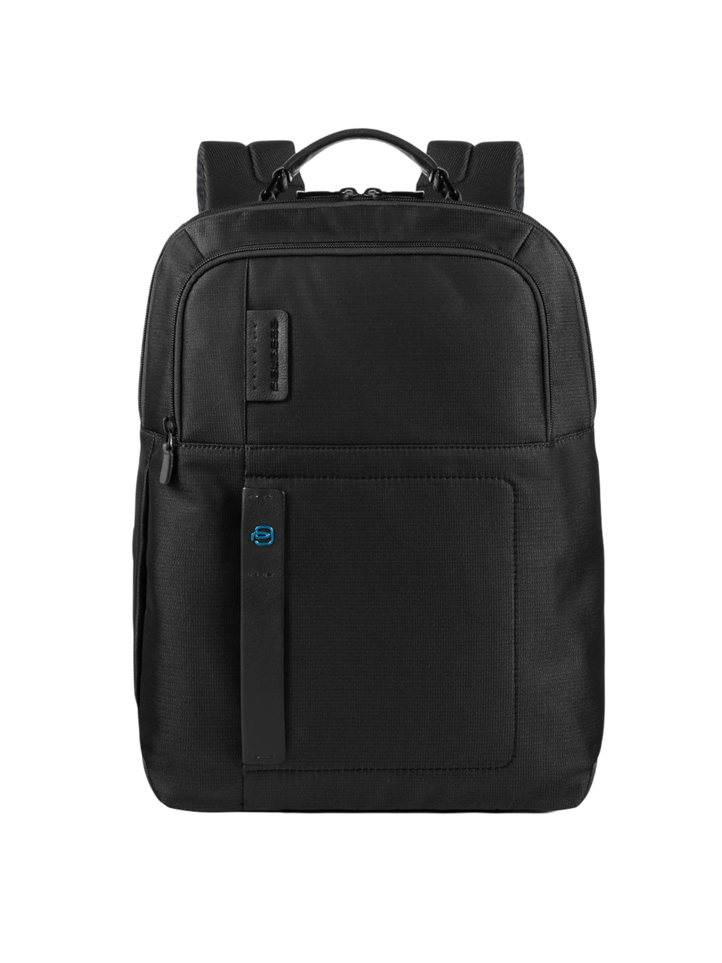 Sac à dos Piquadro en noir : devant