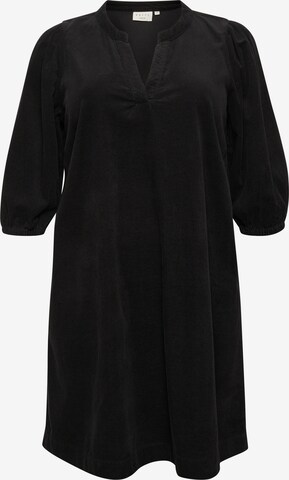 KAFFE CURVE Dress 'Line' in Black: front