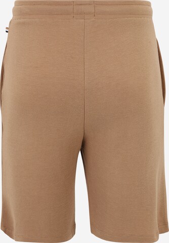 BOSS - regular Pantalón de pijama 'Essential' en beige