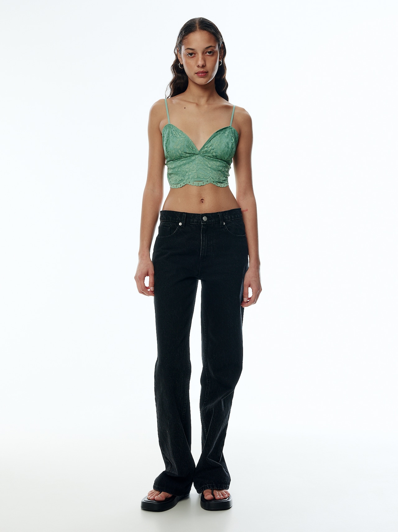 EDITED Produkte Top 'Leighton' grün