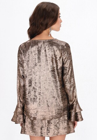 faina Blouse in Bronze