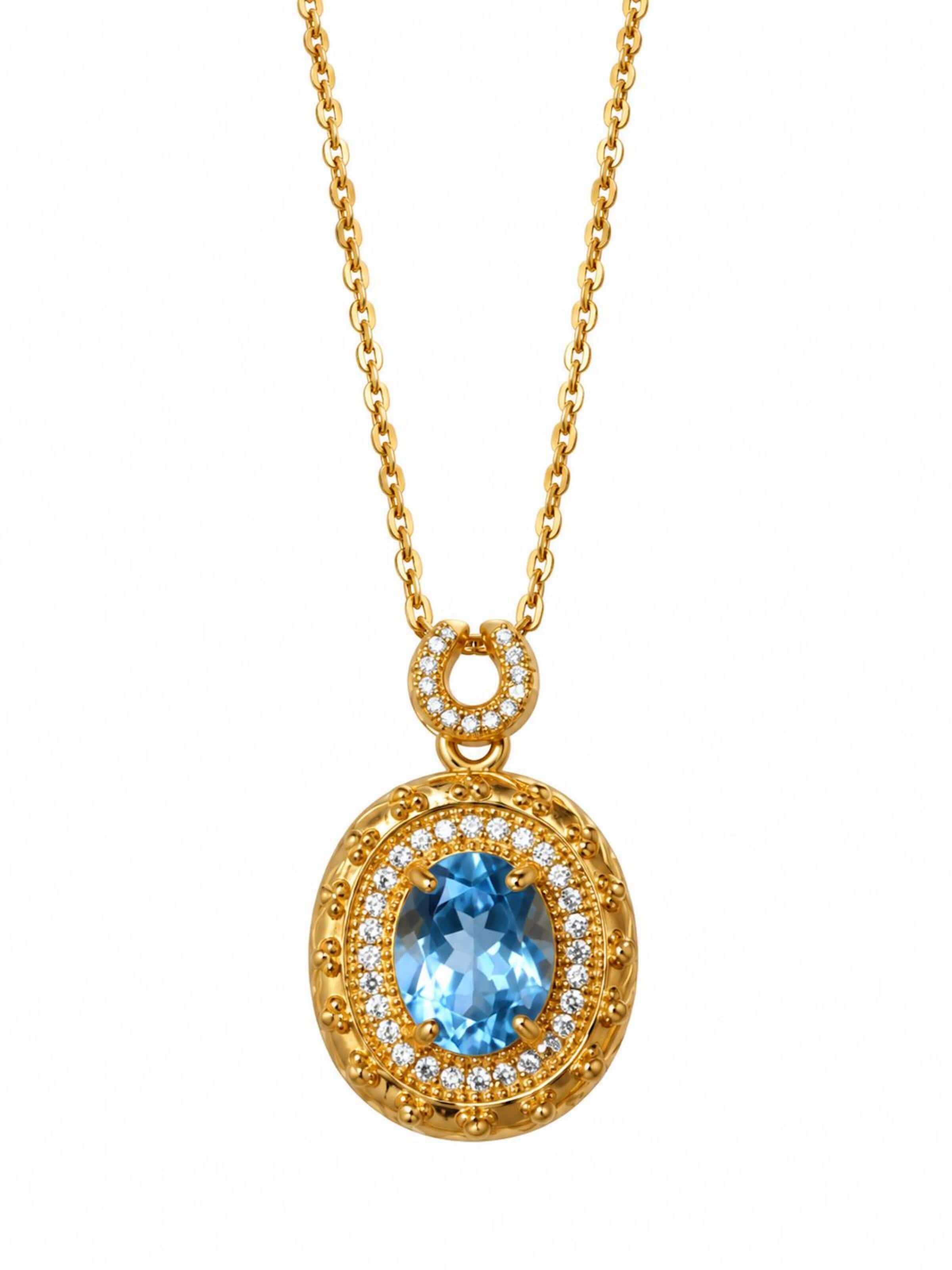 Collana di LanLivia in blu