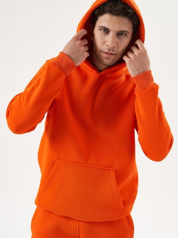 LOUIS LECLER Sweatshirt 'Hiro' in Rood