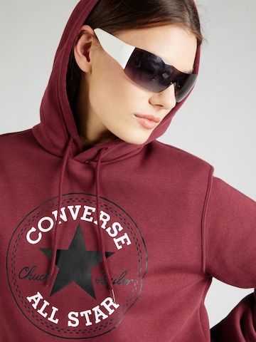 CONVERSE - Sudadera en rojo