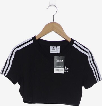 ADIDAS ORIGINALS T-Shirt XS in Schwarz: predná strana