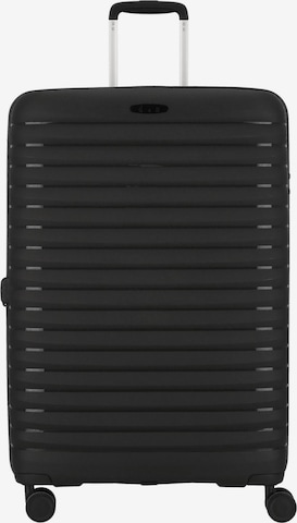 Trolley 'Travel Line 4500' di D&N in nero: frontale