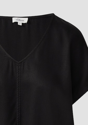 s.Oliver Bluse in Schwarz