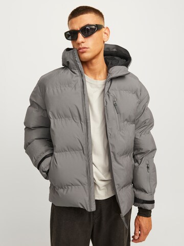 JACK & JONES Winterjas 'JCOSweep' in Grijs