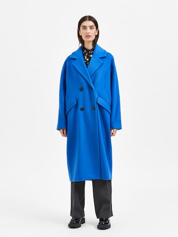 Manteau mi-saison SELECTED FEMME en bleu