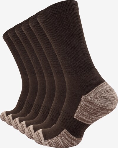 Stark Soul Sportsocken in 35-38 in dunkelbraun / braunmeliert, Produktansicht