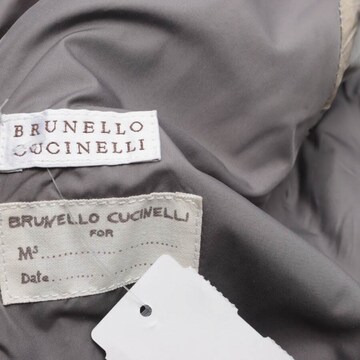 Brunello Cucinelli Winterjacke / Wintermantel L in Grau