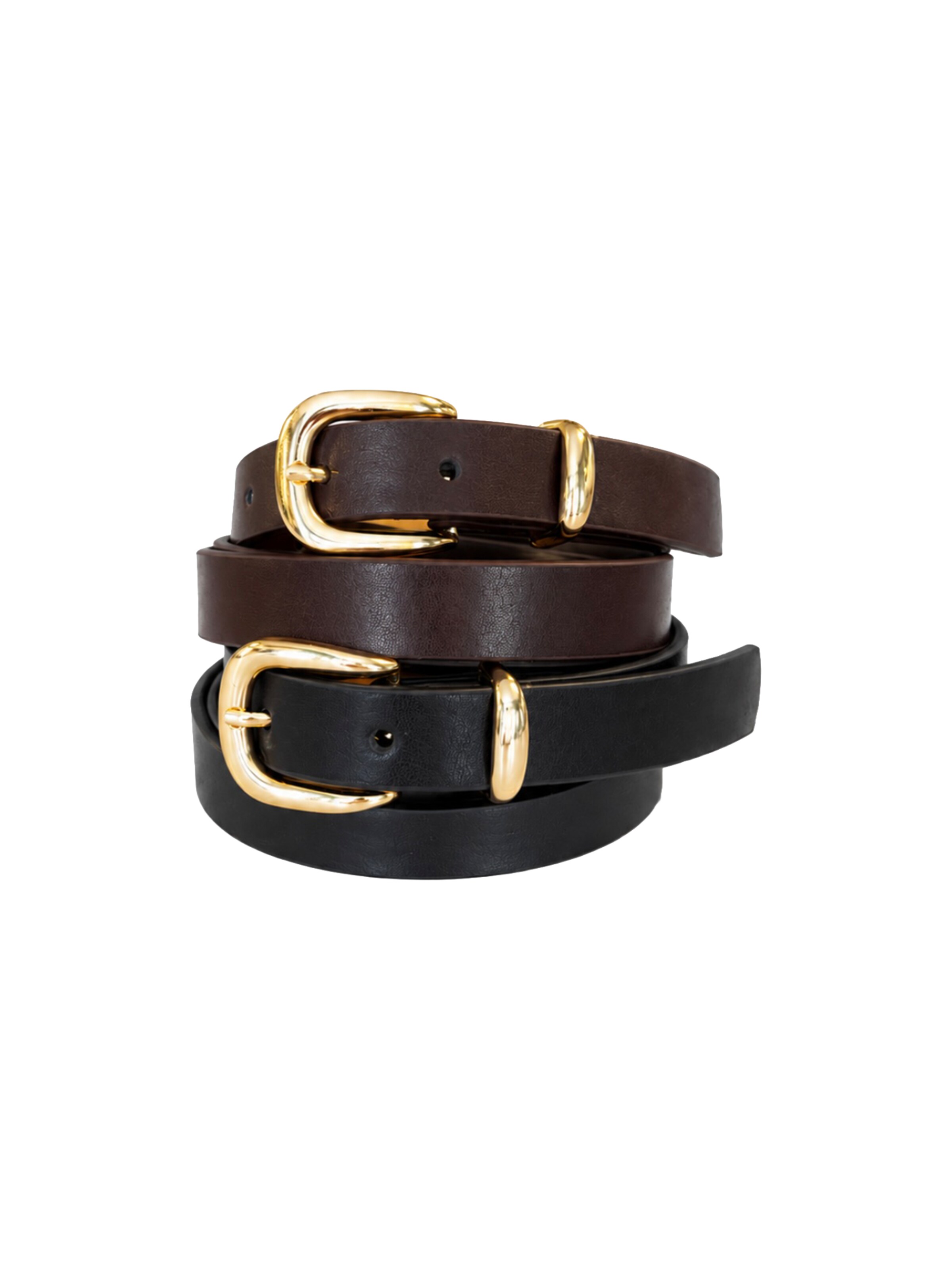 Ceinture 'Salma' studioselect en marron : devant
