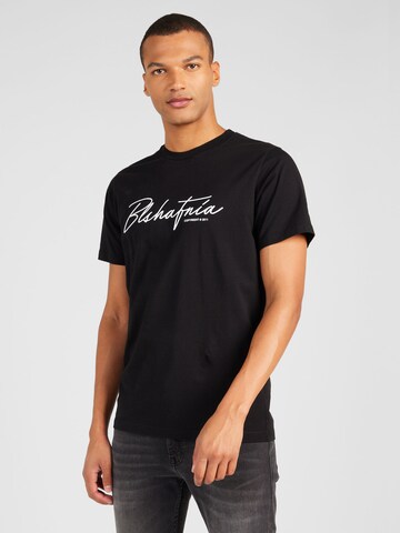 BLS HAFNIA Shirt in Zwart: voorkant