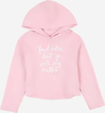 NAME IT Sweatshirt 'NKFVIALA' in Pink: front