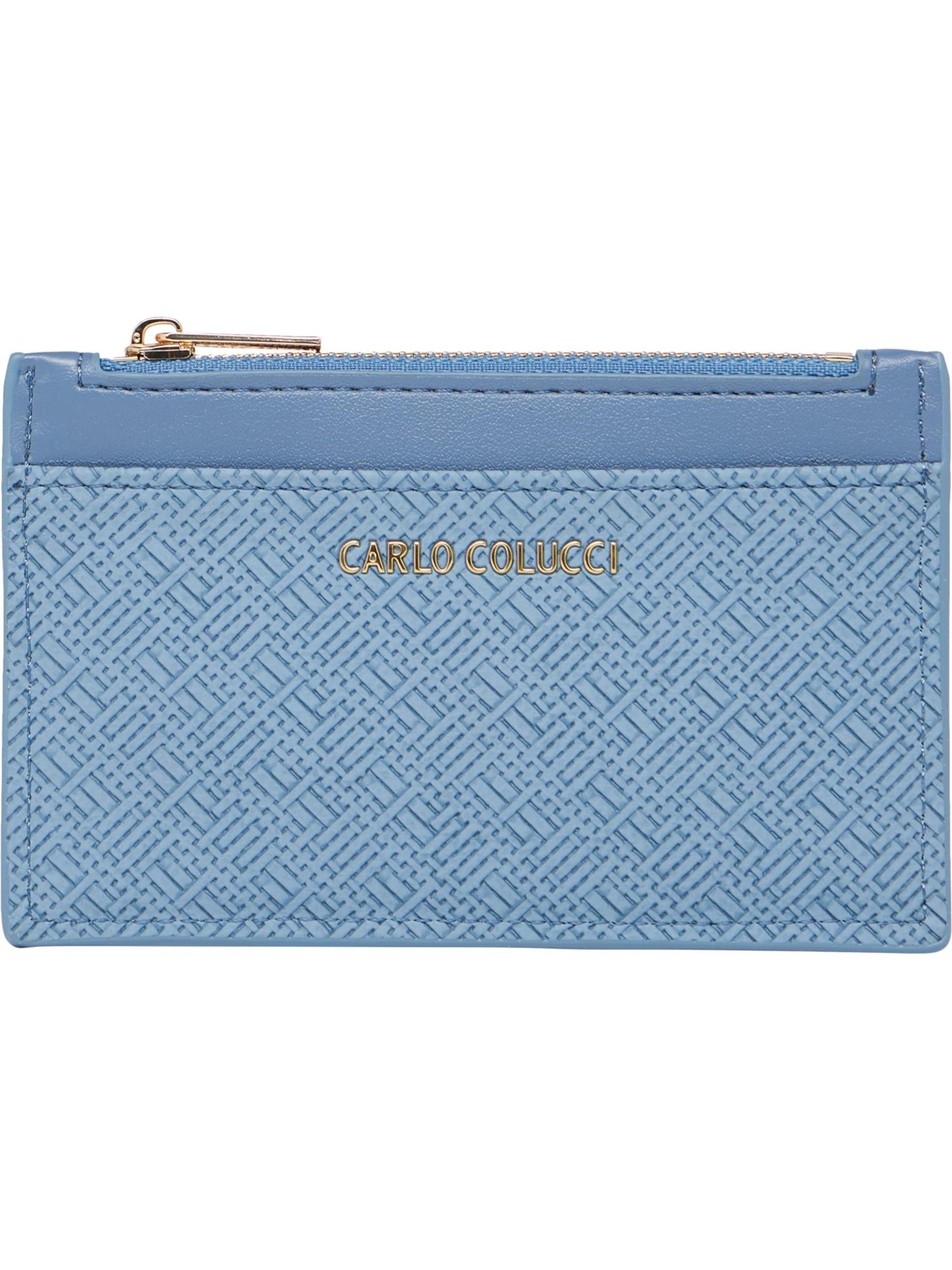 Carlo Colucci Etui ' di Bello ' in Blauw: voorkant