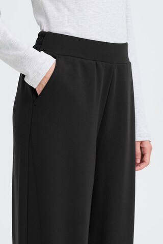 ICHI Loosefit Hose 'IHNanni' in Schwarz