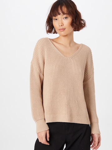 ABOUT YOU Sweater 'Liliana' in Pink: front