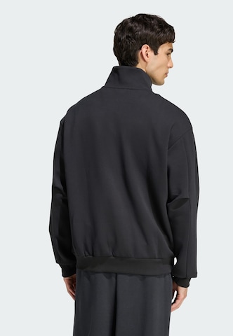 ADIDAS SPORTSWEAR Sport szabadidős dzsekik 'Soft Lux' - fekete