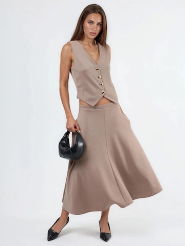 Busem Vest in Beige