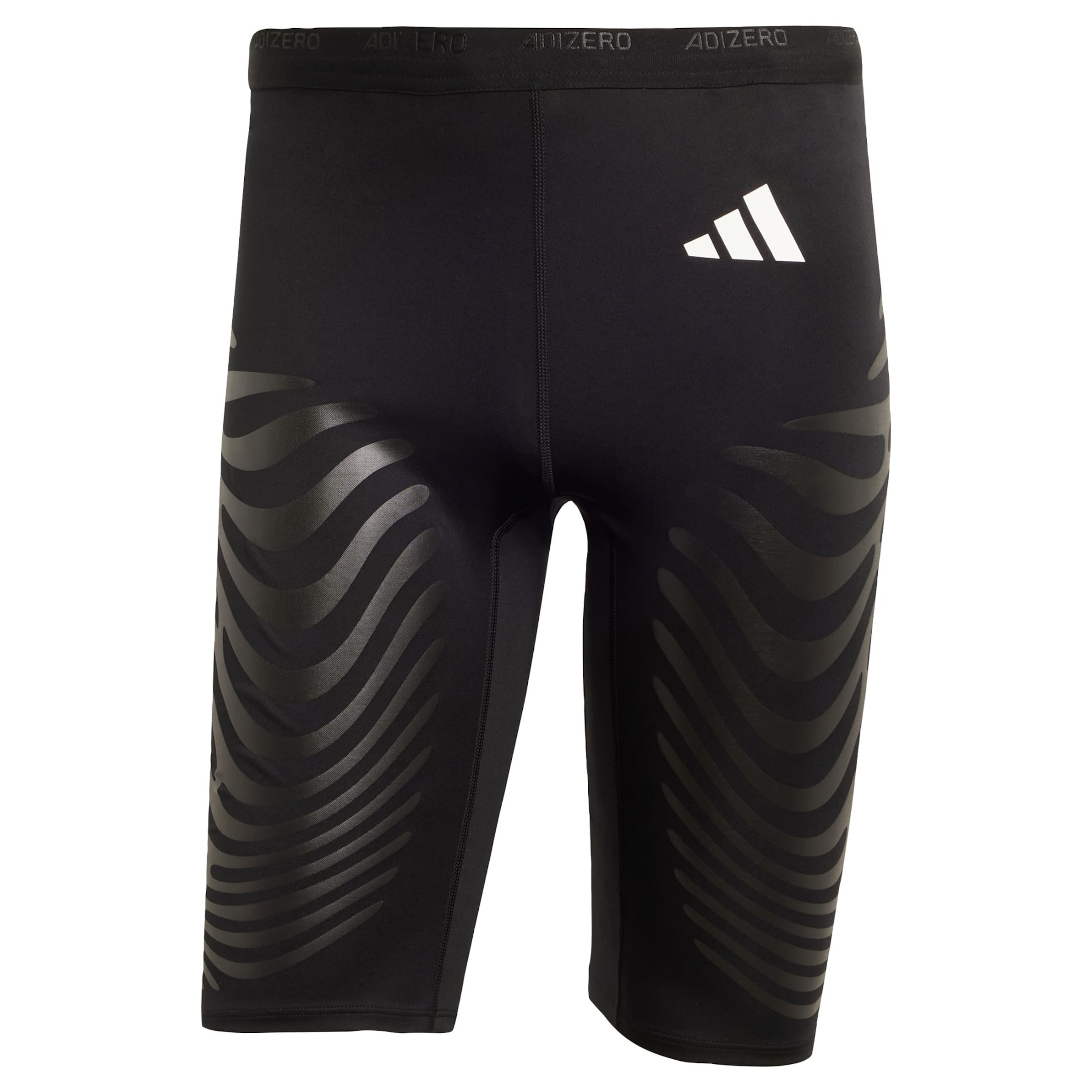 ADIDAS PERFORMANCE Skinny Sports trousers 'Adizero Control' in Black: front