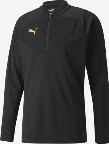 PUMA Sportsweatshirt 'Final' in Zwart: voorkant