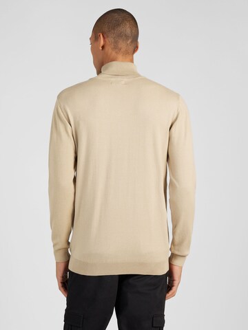 Pull-over 'BYRREL' Cars Jeans en beige