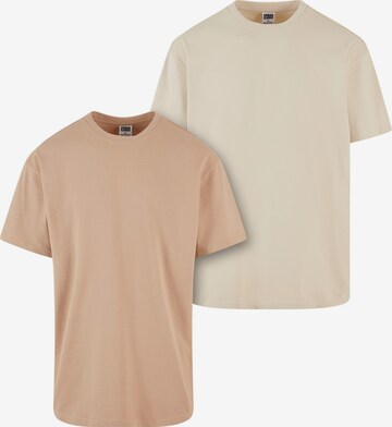 T-Shirt Urban Classics en beige : devant