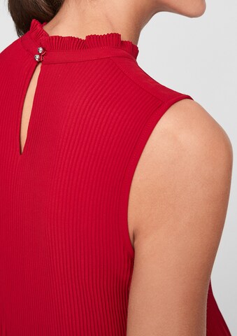 s.Oliver BLACK LABEL Blouse in Red