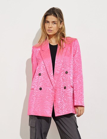 Blazer 'Brennda' di mbym in rosa: frontale