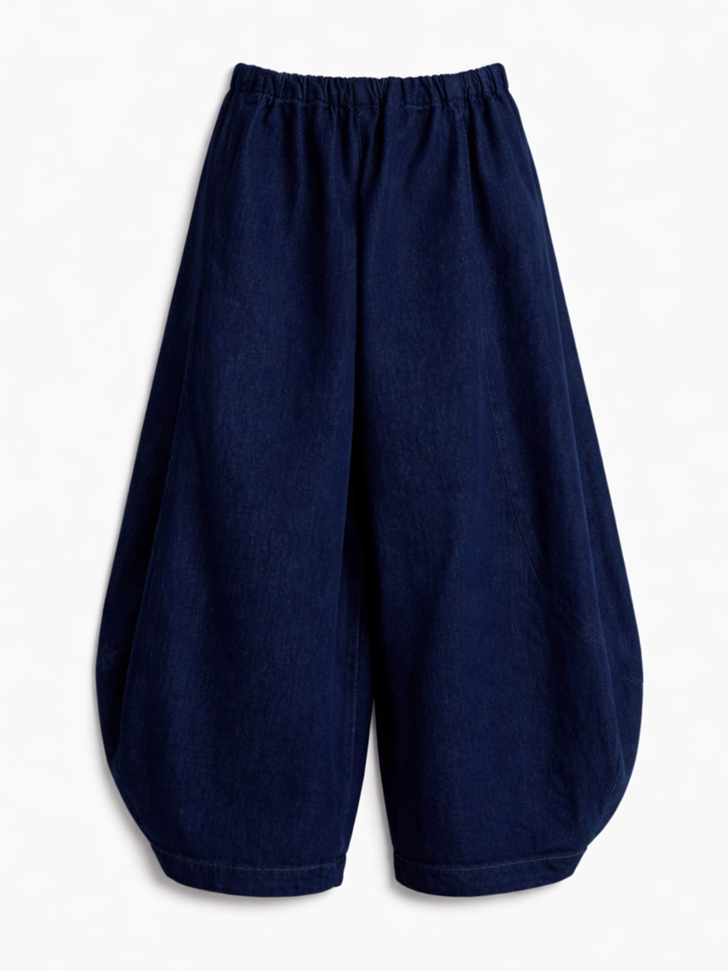 IT'S BASIC Vat Jeans 'BARREL BALLOON LOW RISE JEANS' in Blauw: voorkant