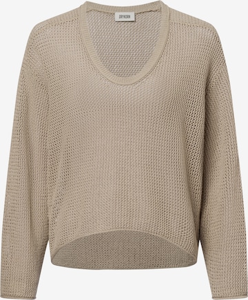Pull-over 'Somaija' DRYKORN en beige : devant