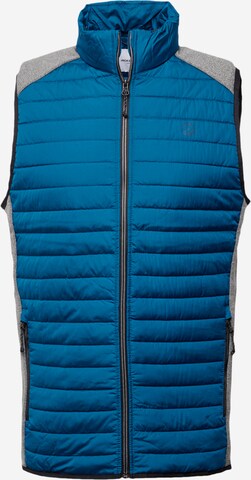 Gilet di JACK & JONES in blu: frontale