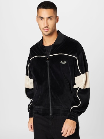 Grimey Between-season jacket in Black: front